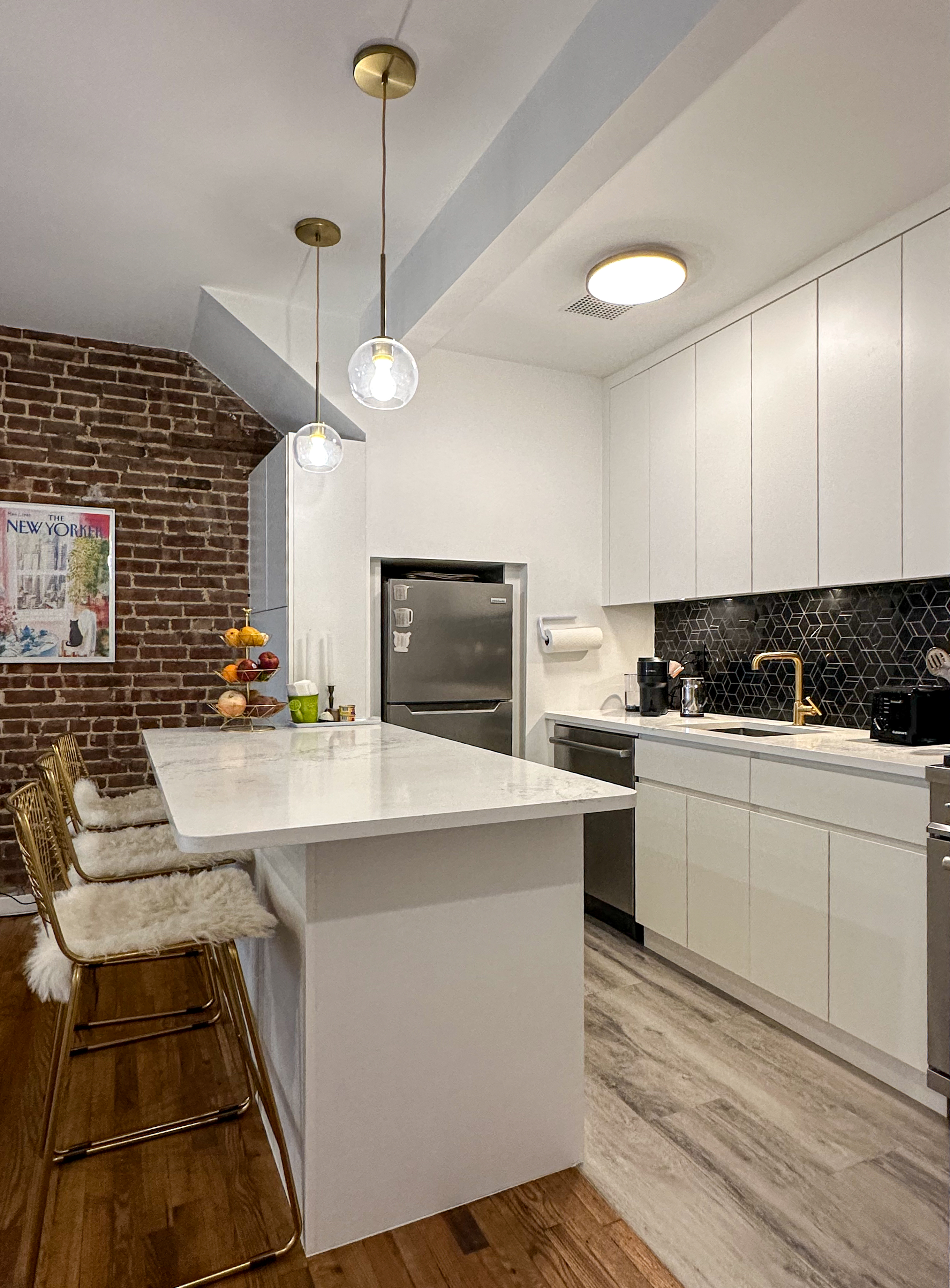 Kitchen — open connection to living area